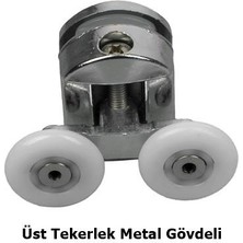 Eym Duşakabin Tekerleği 8 Li Set Metal Gövde Teker Çapı 22 mm