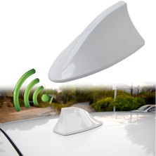 Tekstore Citroen C-Elysee Elektrikli Shark Anten Beyaz Köpek Balığı Anten
