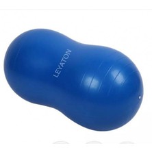 Leyaton Fıstık Pilates Topu 90X45 cm Mavi+ Pompa