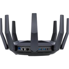 ASUS RT-AX89X WIFI6 Dual Band Gaming Extendable Router-4G 5G Mobile Tethering-AiProtection