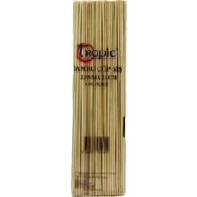 Tropic 25 cm Çöp Şiş 100'lü