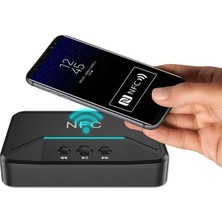keepro Kablosuz NFC Bluetooth 5.0 Alıcı 3.5mm AUX HiFi Stereo Ses Adaptörü