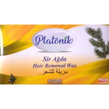 Platonik Naturel Kalıp Ağda 400 gr Sarı 2'li