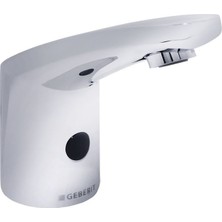 Geberit Type 185 Fotoselli Lavabo Bataryası, Tek Su Girişli, Elektrikli 116.135.21.1