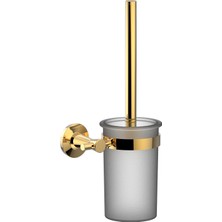 Serel E.C.A Serel Purity Tuvalet Fırçalığı Camlı Altın Görünümlü 140113010A