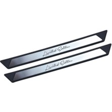 KromGaraj Peugeot Rifter Krom Kapı Eşik Koruması Limited Line 2019 Üzeri 2 Parça