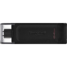 Kingston Datatraveler 70 DT70/64GB 64 GB USB Type-C Bellek