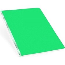 Tigra 60 Yaprak Spiralli Kareli Defter