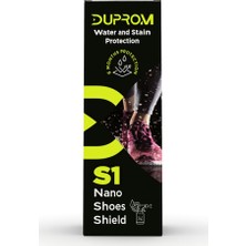 Duprom S1 Nano Ayakkabı Koruyucu, Nem, Kir Ve Güneşe Karşı Üstün Koruyucu Su Geçirmez Sprey 50 ml.