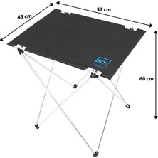 Box&Box Omuz Askılı, Katlanabilir Kamp ve Piknik Masası 57x43x60 cm