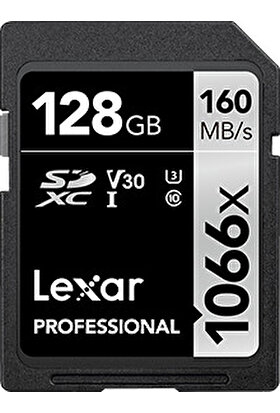 Lexar 128GB 1066X Sd Hafıza Kartı Uhs-I C10 V30 4K (160MB/S)