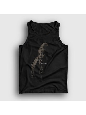 Presmono Unisex Siyah Foff Billie Eilish Atlet