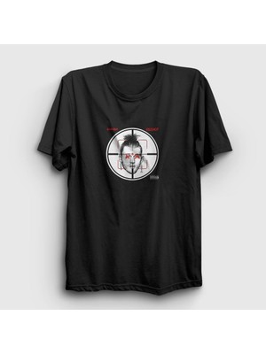 Presmono Unisex Siyah Killshot Eminem T-Shirt