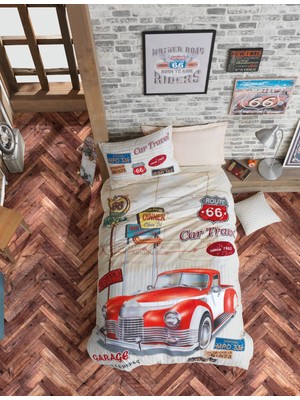 Cotton Box Route Girls&boys Ranforce Genç Odası Nevresim Takımı