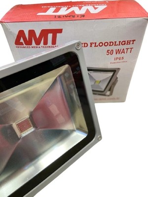 AMT Projektör 50 Watt Cob Led'li  Kırmızı Işık Dış Mekan Amt LED Flood Lıght Ip-65