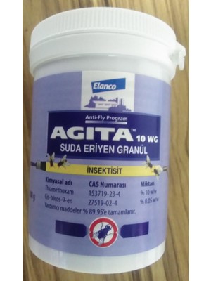 Cegel Ziraat 2 Kutu Agita 10 Wg Granül Kara Sinek  100 gr (Toplam 200 Gr)