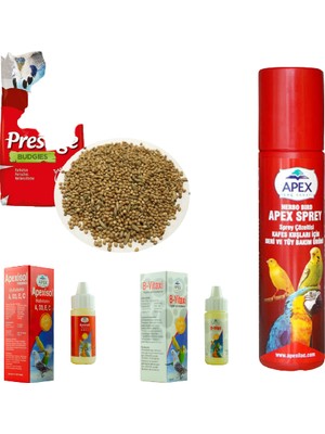 Versele-Laga Bölme Yem ve Apex Vitamin Seti