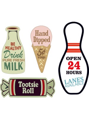 Byken Ocak Arkası Dekota Tablo Sticker 10 mm Yapışkanlı