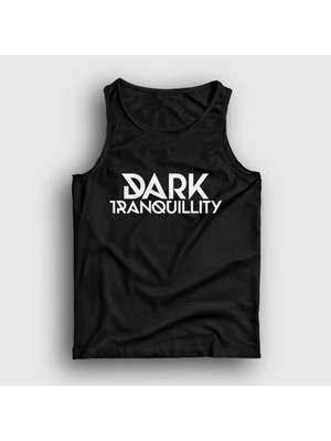 Presmono Unisex Siyah Logo Dark Tranquillity Atlet