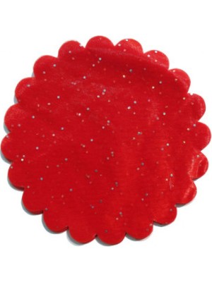 Hayaller Dükkanı Organze Taşlı 24 cm Kırmızı P100