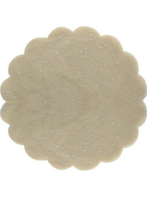 Hayaller Dükkanı Organze Taşlı 24 cm Koyu Krem P100