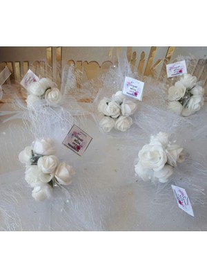 Hayaller Dükkanı 30 Adet Gelin Çiçeği Modeli Nikah Şekeri