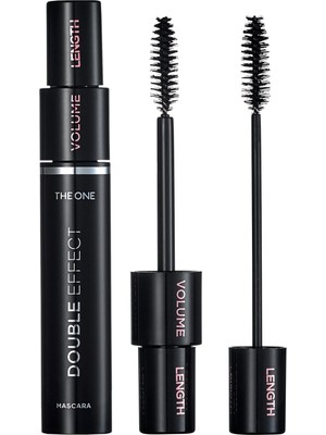 Oriflame Yoğun Siyah Maskara – Hacim ve Uzatma Etkili, Bulaşmaya Dayanıklı, Çift Fonksiyonlu Fırça, 12 ml Büyük Boy