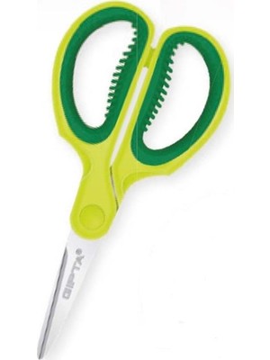 Gıpta Kids Küt Uçlu Kaydırmaz Plastik Saplı Çocuk Makası K706 Yeşil