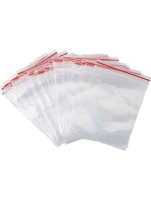 Hayaller Dükkanı Kına Çerez Kilitli Plastik Poşet 10x12 100 Lü