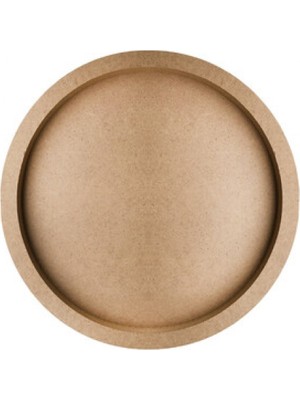 Hayaller Dükkanı Kapı Süsü Bubble Ahşap Çember 30x30 Cm Pk:1