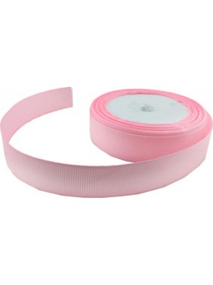 Hayaller Dükkanı Kurdela Grogren Pembe 1cm Pk:10mt