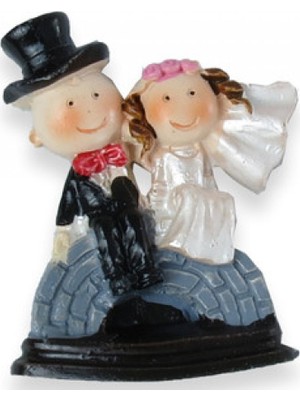 Hayaller Dükkanı 20 Adet Gelin Damat Köprülü Magnet Pk1