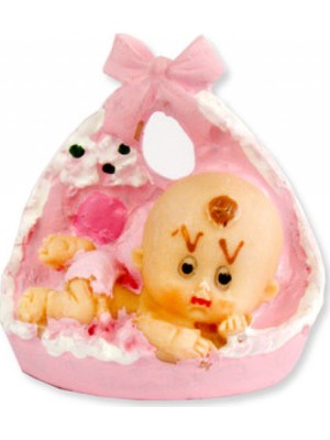 Hayaller Dükkanı 20 Adet Bebek Fiyonklu Büyük Pembe Pk1