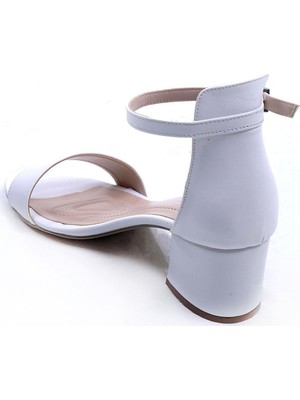 Ustalar Ayakkabı Çanta Beyaz Kadın Topuklu Ayakkabı 319.701