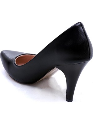 Ustalar Ayakkabı Çanta Siyah Kadın Stiletto Ayakkabı 360.501