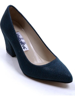 Ustalar Ayakkabı Çanta Yeşil Kadın Deri Topuklu Ayakkabı 364.2716