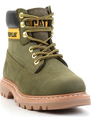 Cat Caterpillar Colorado Lux Green Nubuk Kadın Bot