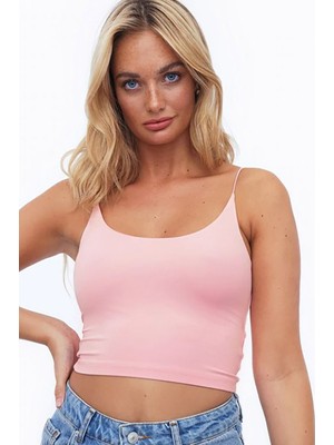 Madmext Mad Girls Pudra Ip Askılı Büstiyer MG965