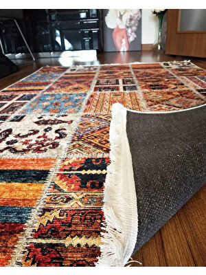 Model Halı Halımax Dara Kaymaz Tabanlı Pamuk Kilim 173