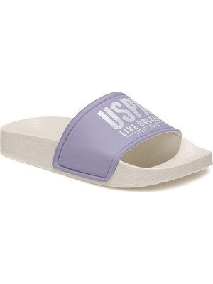U.S. Polo Assn. Gusty 1fx Mor Kız Çocuk Terlik