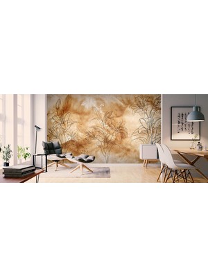 Özel Duvarlar Ağaç Dalları Vintage Duvar Kağıdı