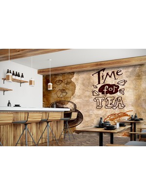 Özel Duvarlar Çay ve Kahve Salonları Özel Tasarım Duvar Kağıdı