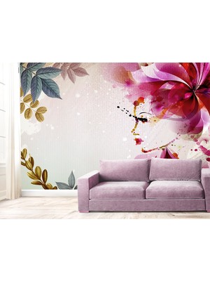 Özel Duvarlar Moda ve Güzellik Tasarım Duvar Kağıdı