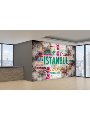 Özel Duvarlar Spor Salonu Için Özel Tasarım Duvar Kağıdı