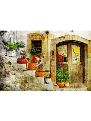 Özel Duvarlar Vintage Ev Duvar Kağıdı