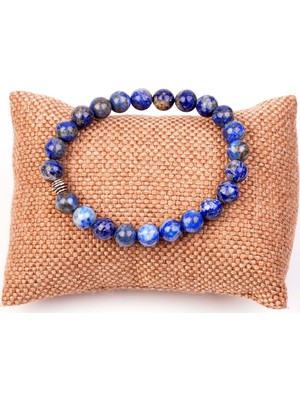 Taş Sandığı Lapis Lazuli Taşı Bileklik 8 mm