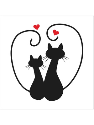 Technopa Kalpi Kedi  Folyo Sticker 115 200 cm Uzunluk