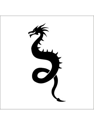 Technopa Ejderha  Folyo Sticker 76 90  cm Uzunluk
