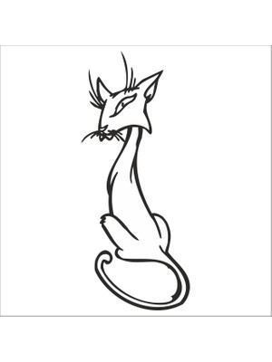 Technopa Kedi Folyo Sticker 151 100 cm Uzunluk