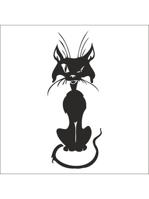 Technopa Kedi  Folyo Sticker 194 100 cm Uzunluk